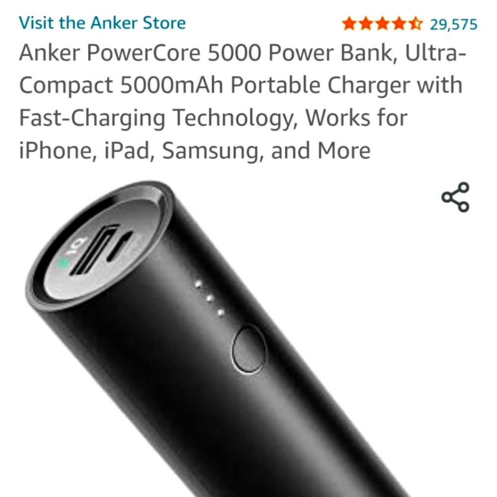 Anker power core 5000 power bank